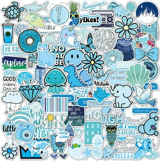160 PCS Stickers Pack , Colorful VSCO Waterproof Stickers, Cute
