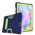 thumbnail image 1 of Mignova for Vankyo matrixpad s30 10 Inch Case,Hybrid Heavy Duty Shockproof Rugged Protective Case with Stand for Vankyo MatrixPad S30 10 Inch+Tempered Glass Screen Protector (Navy/Green, 1 Pack), 1 of 7