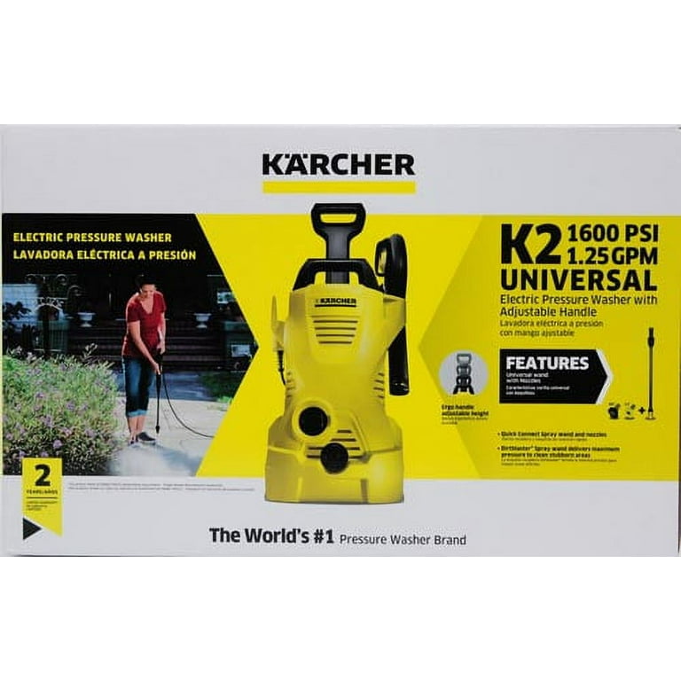 Karcher K 2.27 Pressure Washer 120V 1600 PSI 1.25 GPM Corded Electric K2.27  from Karcher - Acme Tools