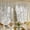 Beige, variant on Sheer Curtains for Living Room, White Voile Window Drapes, Transparent Light Filtering Panel Curtain, Modern Embroidered Striped Design, for Bedroom Sliding Glass Door
