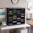 thumbnail image 6 of Safco E-Z Stor Black Mail Organizer -  36 Letter Size Compartments, 6 of 6