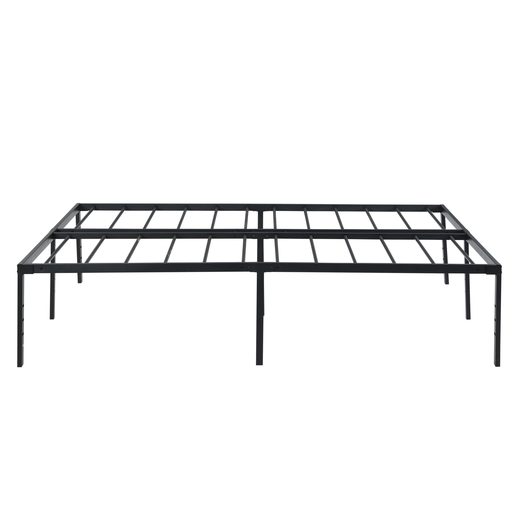 15.9 inch Full Bed Frame, Heavy Duty Metal Platform Bed, Easy Assembly,Black