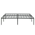 thumbnail image 6 of 15.9 inch King Bed Frame, Heavy Duty Metal Platform Bed, Easy Assembly,Black, 6 of 10