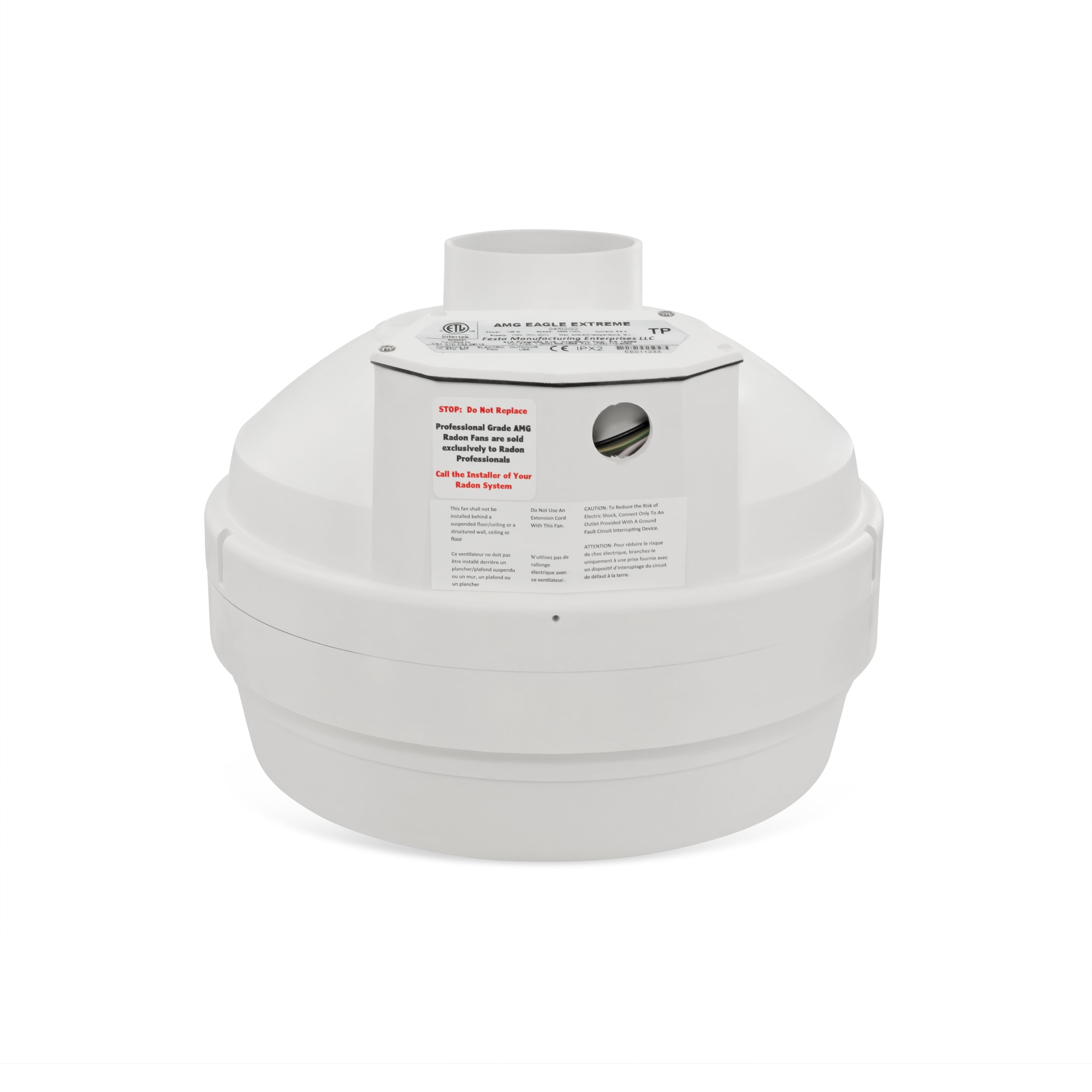 Festa Radon AMG Eagle Extreme Radon Fan Quiet and Energy Efficient