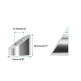 thumbnail image 3 of SPEEDWOX 10 Pcs 1/4" 30 Degree Angle Beveled Washers, 316 Stainless Steel Angled Washers, Suit for 1/8" to 3/16" Wire Rope Cable Application, 3 of 7