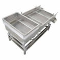 thumbnail image 4 of INTBUYING Electric Linear Sifter Machine Stainless Steel Vibrating Screen 1 Layer 10mm Screen 2 Motor, 4 of 11