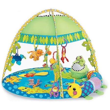 Sassy Deluxe Lily Pad Lagoon Developmental Playmat