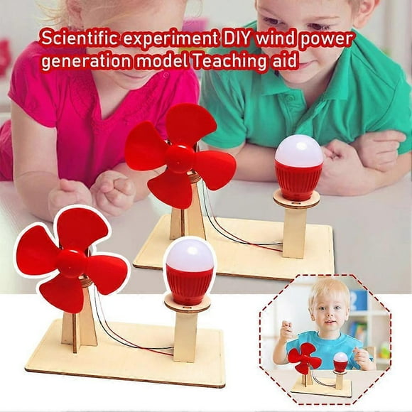 Scientific experiment DIY wind power generation model Teaching aid