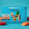thumbnail image 5 of Vibrant Life Tuna & Salmon Cuts in Gravy Wet Cat Food, Complete + Balanced Variety Pack, 2.64 oz Split Trays, 12 Count, 5 of 12