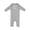 AC-Heather Grey, variant on Born to Fish Go Fishing Baby Romper Coveralls