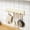 Beige 2, variant on openpig Kitchen Tool Hook Plate, Coat/Hat Rack Wall Mount, Mounted Hanging Hook Rail for Clothes, Towels, Purses, Bags, Kitchen, Entry, Closet Organization, A