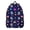 Alien UFO Deep, variant on Alien Head Black Pattern Backpack for School, Cute School Bag with Adjustable Shoulder Straps and Padded Back, 15.7"x11.8"x5.5"