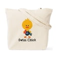 thumbnail image 2 of CafePress - Anchor Swim Chick Tote Bag - Unisex Canvas Tote Bag, Beige, 1-Piece, 2 of 8
