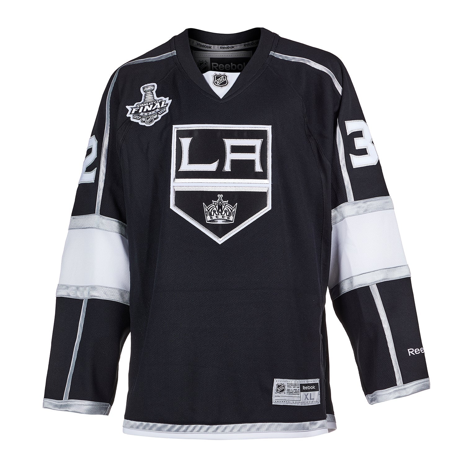 Los Angeles Kings Blank White Reebok NHL Hockey Jersey Size XL