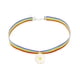 thumbnail image 2 of Collar para mujer, joyería para mujer, collar de cadena corta colorida para clavícula, collar de aleación, 2 of 4