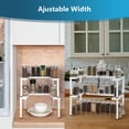 thumbnail image 2 of Expandable Spice Rack, Stackable Storage Cabinet Storage Set 2 Shelves, 2 of 8