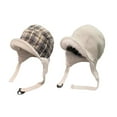 thumbnail image 4 of YOTQUSKI Hat Ear Flaps Women, Winter Thickened Cold-Proof Hat, Trapper Hat Outdoor Warm Caps for Women, Winter Warm Casual, 4 of 5