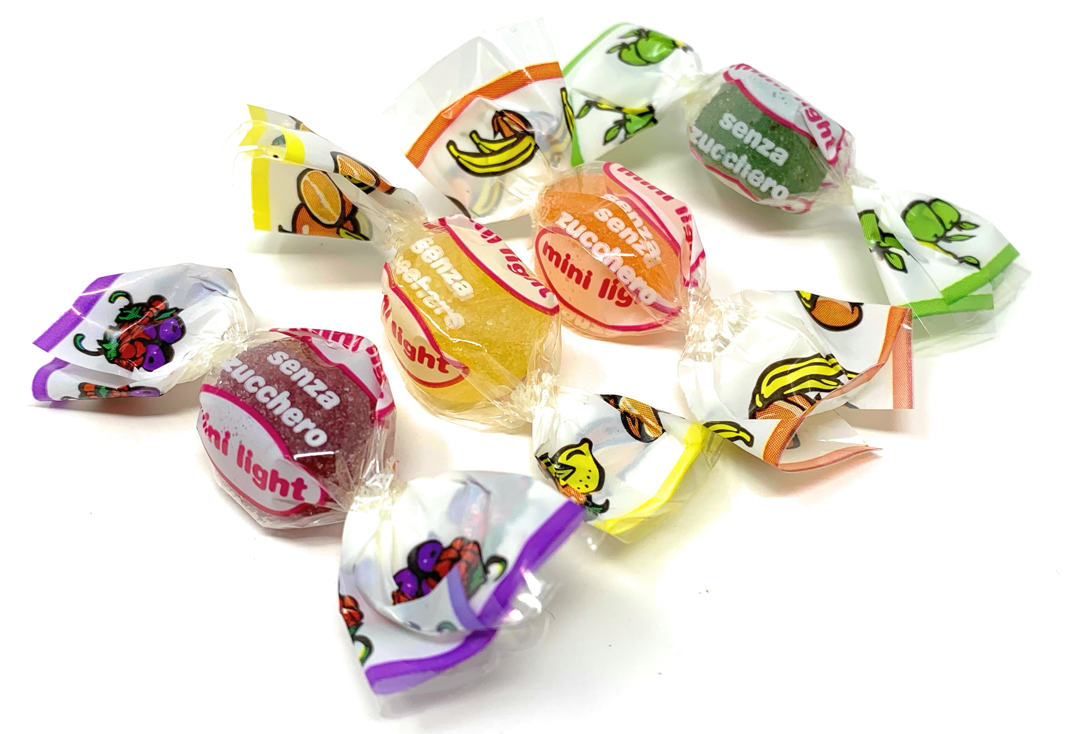 Buy Italian Mini Fruit Jellies light Sugar Free Gelees Light 2.200 Lbs