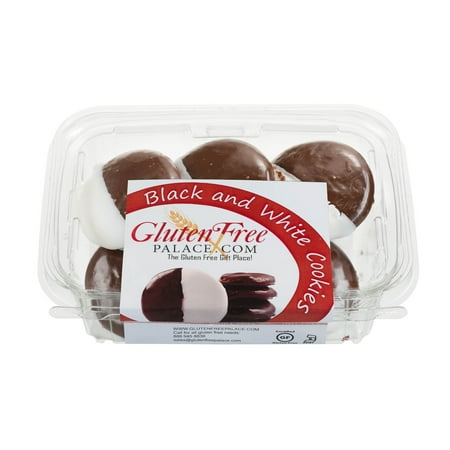 Gluten Free Palace Black And White Cookies, 6 Oz, Gluten Free Cookies, Dairy Free, Nut Free & Kosher, 12