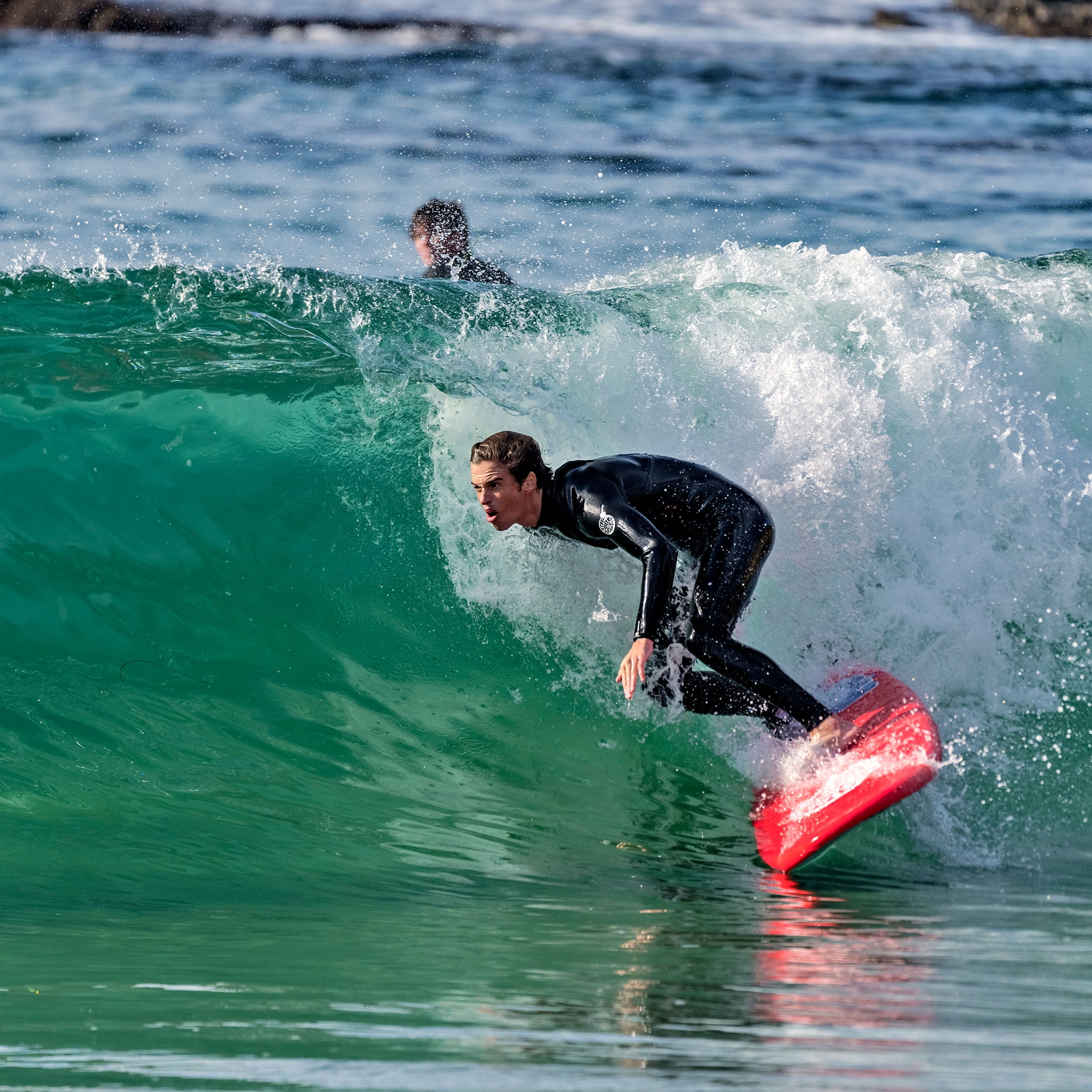 BLOO TIDE 8FT SURFBOARD - RED