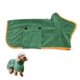 thumbnail image 1 of Albornoz de secado rápido para perros, hecho de microfibra, absorbente y de secado rápido, higroscópico y ajustable en cuello y cintura., 1 of 5