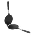 thumbnail image 1 of Waffle Cone Maker, Ice Cream Cone Maker Egg Roll Press Pan, Stick Proof Aluminum Stove Top Tortilla Press with Handle, 6.8 Inch Diameter for Kitchen, 1 of 7