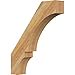 thumbnail image 3 of Ekena Millwork BRC04X20X24BOA00RWR Genouillère Balboa Rugueuse 4"L x 20"P x 24"H, Cèdre Rouge Western, 3 of 4