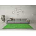 thumbnail image 3 of Ahgly Company Machine Washable Indoor Rectangle Oriental Green Traditional Area Rugs, 8' x 10', 3 of 4