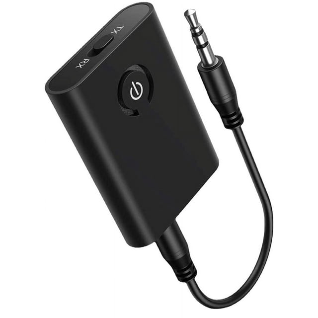 Transmisor/Receptor Bluetooth 5.0, Adaptador de Audio Inalámbrico 2 de 3,5 mm en 1
