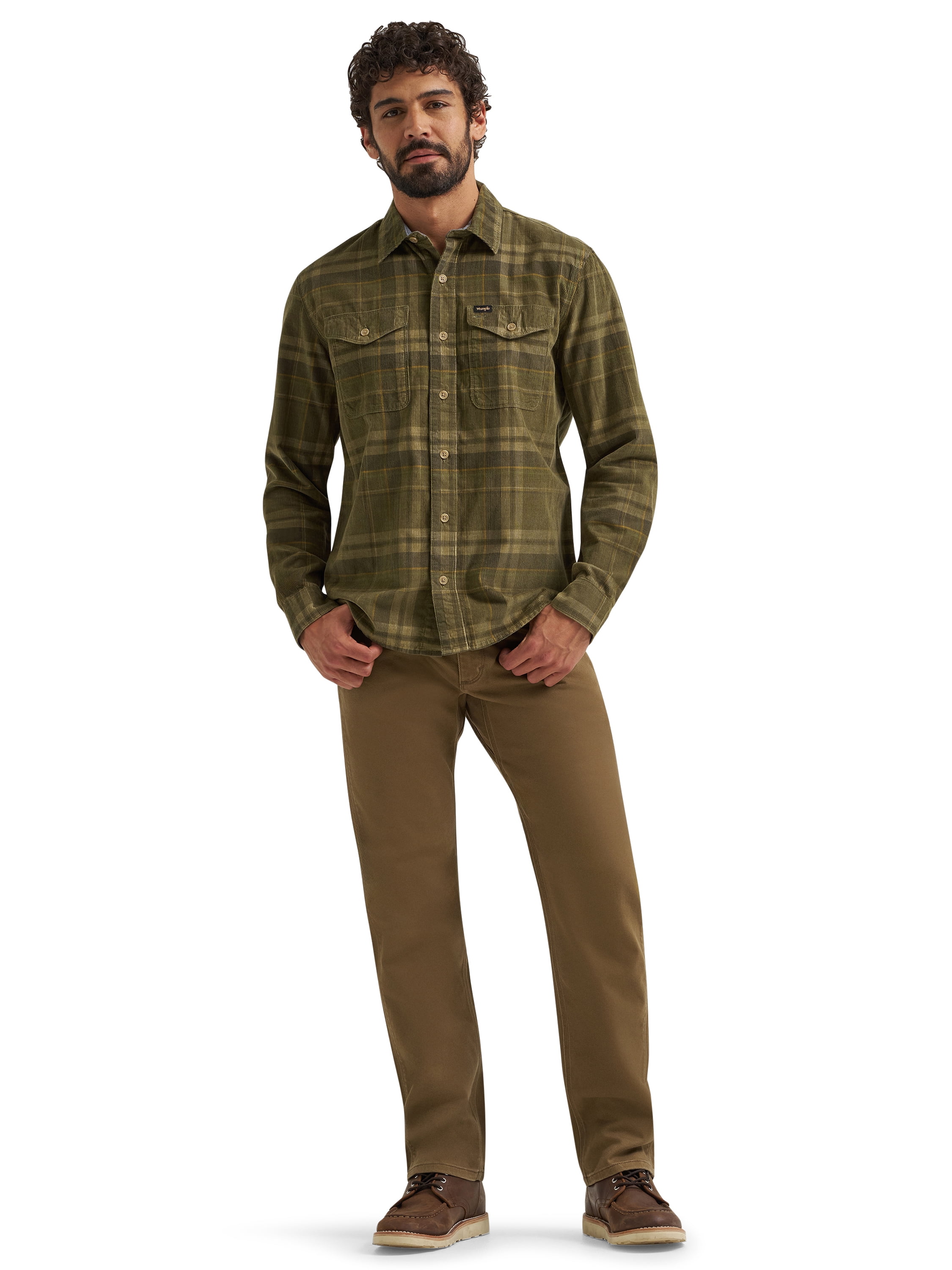 Wrangler® Men's Corduroy Overshirt, Sizes S-3XL