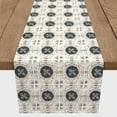 thumbnail image 3 of Creative Products Organic Tile Pattern 16x90 Poly Twill Table Runner, 3 of 3