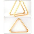 thumbnail image 2 of MERRYHAPY Billiards Accessory Billiard Tripod Rack Bamboo Khaki 1Set to Prevent Clutter, 2 of 6