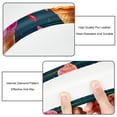 thumbnail image 3 of Cream 14.5 Inch Printing PVC Leather Steering Wheel Cover Auto Accessories, 3 of 6
