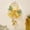 Gold, variant on HongHeng 1Pc Jingle Bell Door Hanger with Bow Christmas Decorations