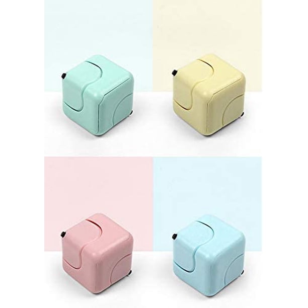 Nbsp 4 Pcs Infinity Cube Fidget Toy Stress And Anxiety Relief Toy For Kids Adults Office Cute Mini Unique Gadget Game For Anxiety Relief And Kill Time Cube Spinner 4 Pcs Walmart Com