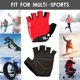 thumbnail image 3 of Tmvgtek Bikeboy Sports Guantes De Equitación Mtb Transpirables Antideslizantes De Medio Dedo (Rojo L) Tmvgtek Para estrenar, 3 of 7