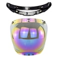 thumbnail image 2 of Visera de burbuja de motocicleta shamjiam Parabrisas universal Color del arco iris, 2 of 6