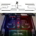 thumbnail image 3 of Interior Car Led Strip Lights, Multicolor Music Sync Atmosphere Lighting Bar Kit Brightness Waterproof for DIY Car Indoor Party, 3 of 8