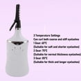 thumbnail image 3 of Electric Heated Eyelash Curler, USB Charging with 3 Temperature Modes 3 Replacement Brush Heads, Smart Memory Function Light Indicators, for Beautiful Long Lasting Curls, 3 of 7