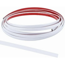 Self Adhesive PVC Car Interior Moulding Trim Fit for Most Car White 9mm 3m/roll
