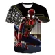 thumbnail image 3 of Camisetas de Spiderman para niños, camisetas con estampado de dibujos animados para niños, pantalones cortos de verano, traje informal, nueva camiseta de Sonic para niños, 3 of 5