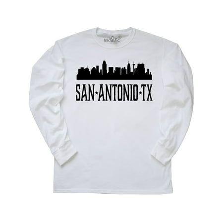 San Antonio Texas City Skyline Long Sleeve (Best Prime Rib In San Antonio)