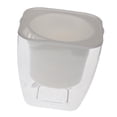 thumbnail image 1 of Maceta cuadrada redonda de autorriego, maceta para el hogar, oficina, jardín, decoración de mesa Cuadrado 125 × 125 mm Zulema Jardinera con riego automático, 1 of 8