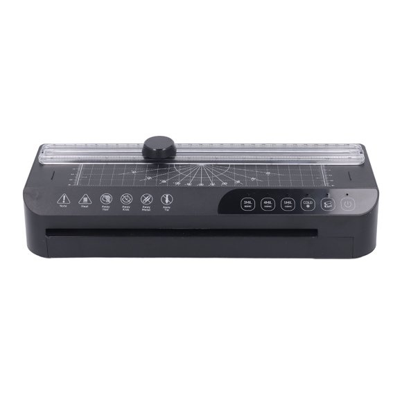 Laminator Machine, 320mm / min 300W A4 Thermal Laminator with Touch Control, Support Sizes Ranging From A4 to 3 Inch, Lamination Machine for Home, Office or School Supplies