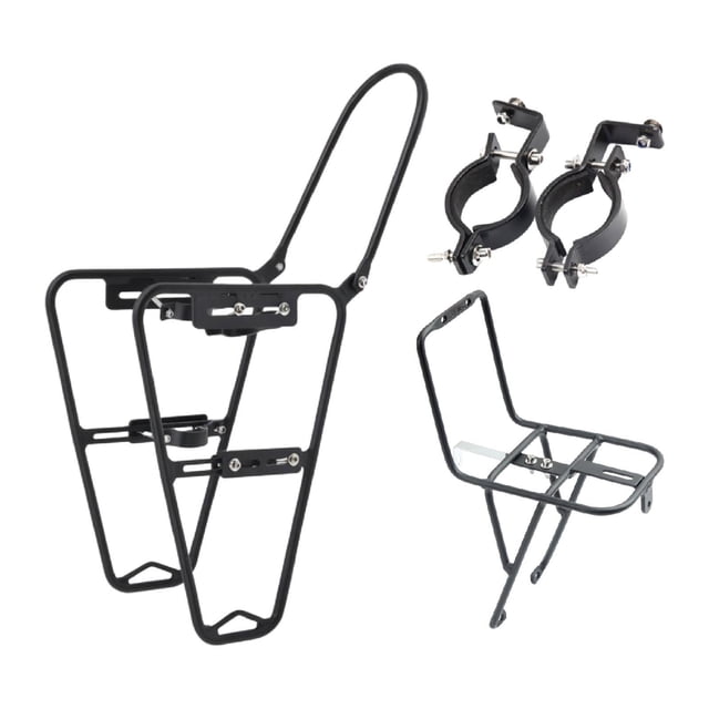 guohui Aluminum Alloy Bike Front Fork Rack Strong Load Capacity Pannier Carrier Bicycle with Front Rack