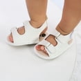 thumbnail image 2 of Baby Boys Girls 2 Straps Summer Dress Sandals Soft Sole First Walker Newborn Shoes, 2 of 5