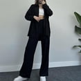 thumbnail image 1 of Conjunto de 2 piezas a juego para mujer, camisa de manga larga y pantalón, ropa deportiva diaria Hugtrwg Para estrenar, 1 of 7
