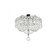 thumbnail image 4 of Century 4 light Chrome Flush Mount Clear Royal Cut Crystal, 4 of 9