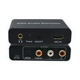 thumbnail image 1 of ARC to Audio Adapter Extractor HDMI-compatible Optical Fiber Coaxial 3.5mm Output Converter, 1 of 8