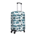 thumbnail image 3 of Balery Luggage Cover Modern Furniture Print Suitcase Covers for Luggage Elastic Washable Suitcase Protector Fits 18-32 Inch Luggage-Large, 3 of 9